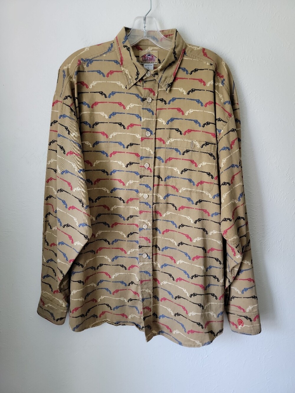 Barn Fly Mens Revolver Button Up Western Shirt